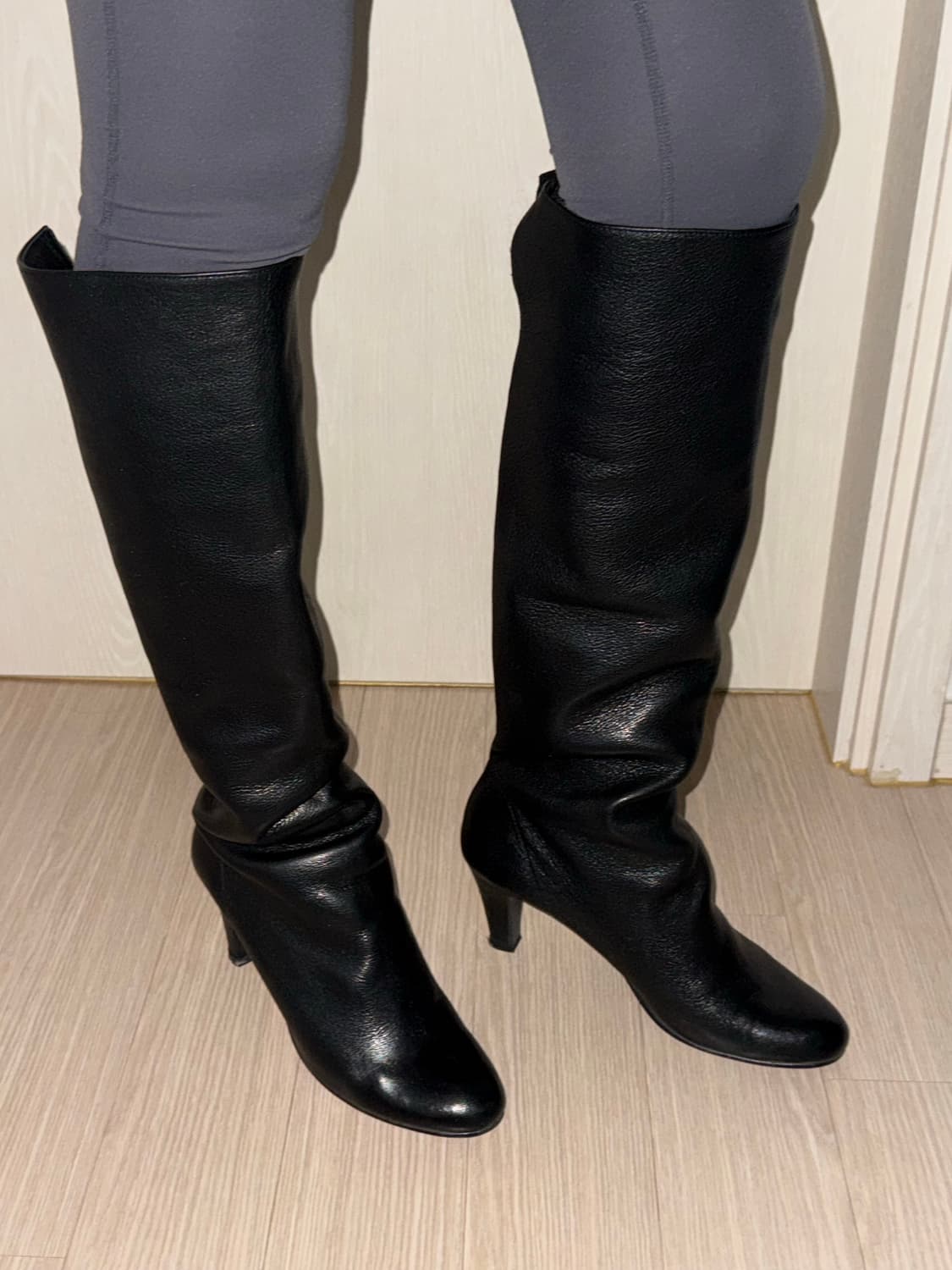 SONZIO 송지오 힐 부츠 235 7cm 상품이미지1