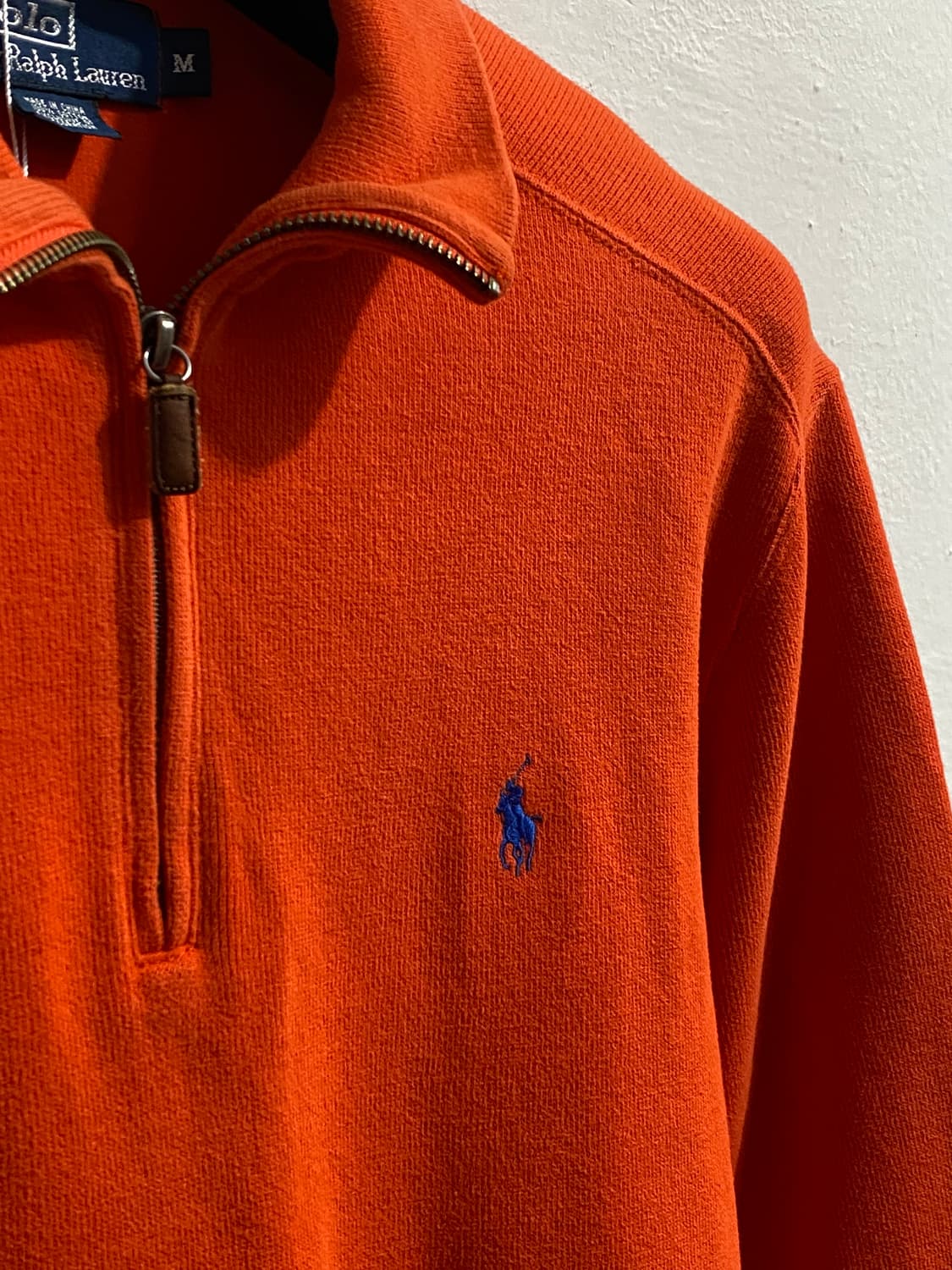 폴로 랄프로렌 하프 집업 코튼 니트 상품이미지4