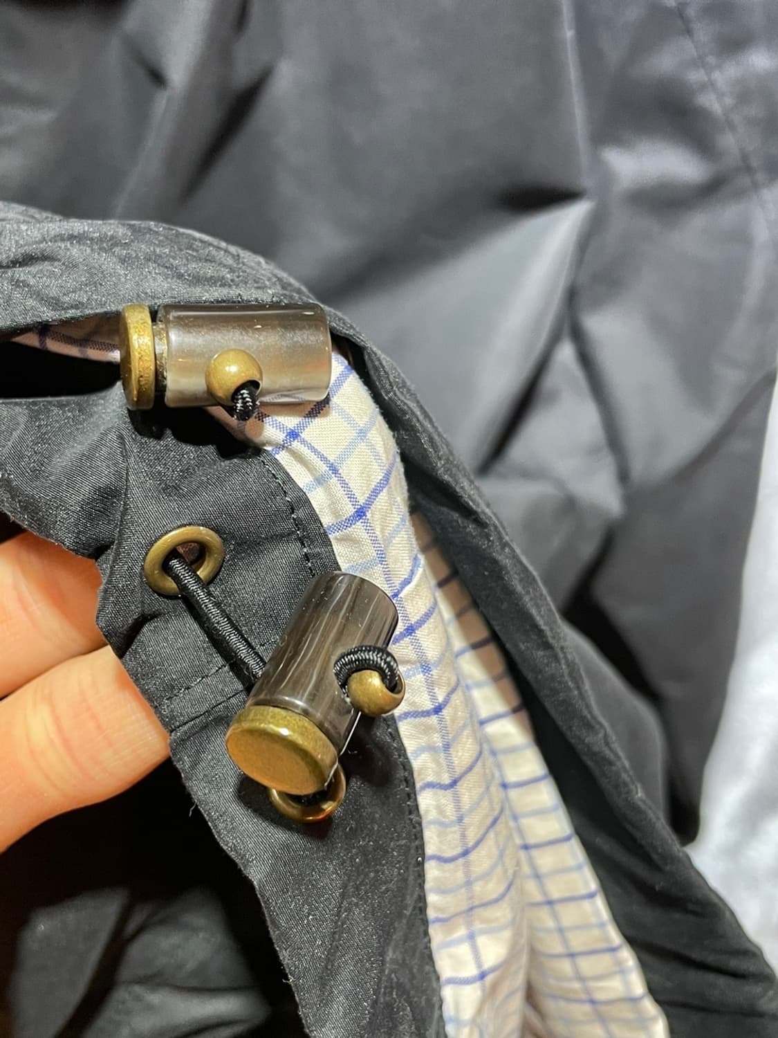 M 폴로랄프로렌 블랙 자수 로고 블루종 자켓 상품이미지5