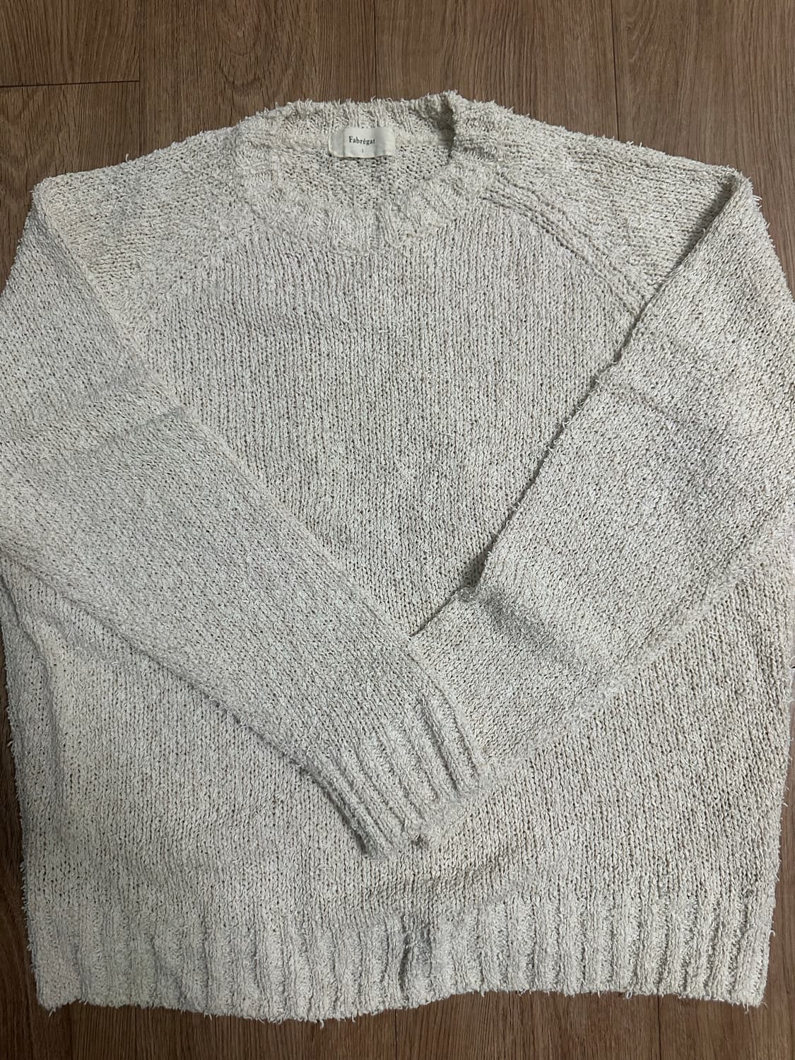 파브레가 테일 라운드 니트 상품이미지2