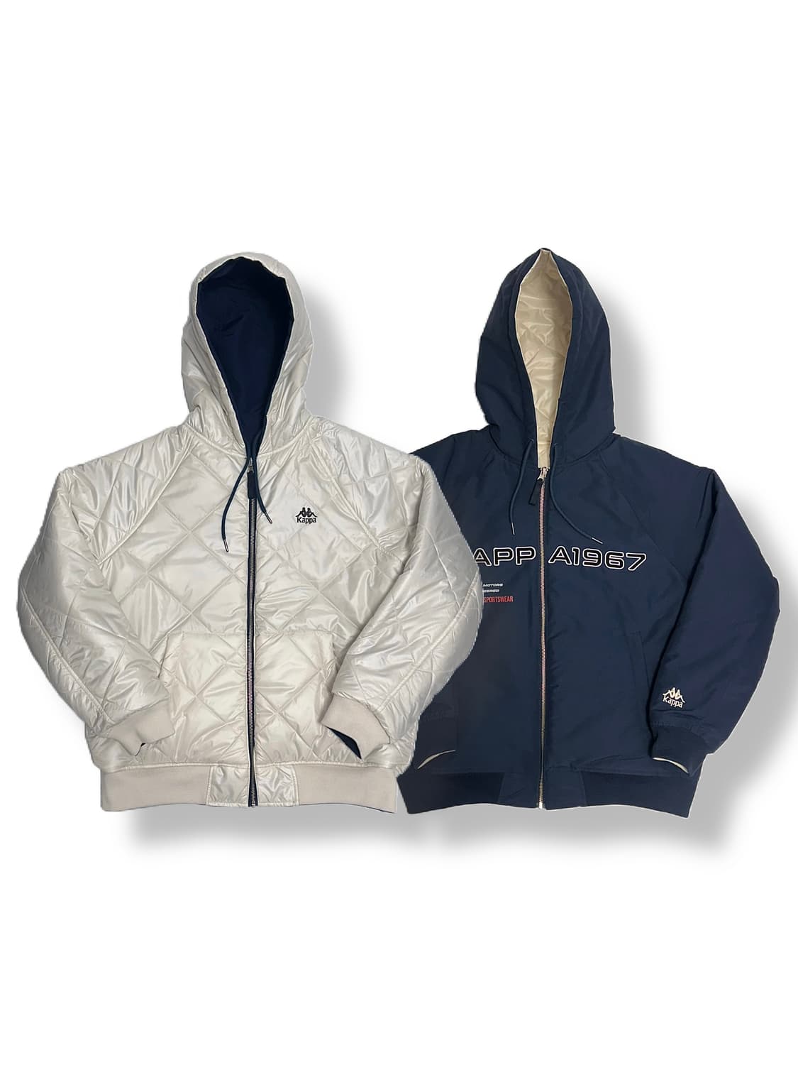 카파 리버서블 옴브라 누빔 패딩 점퍼 상품이미지1