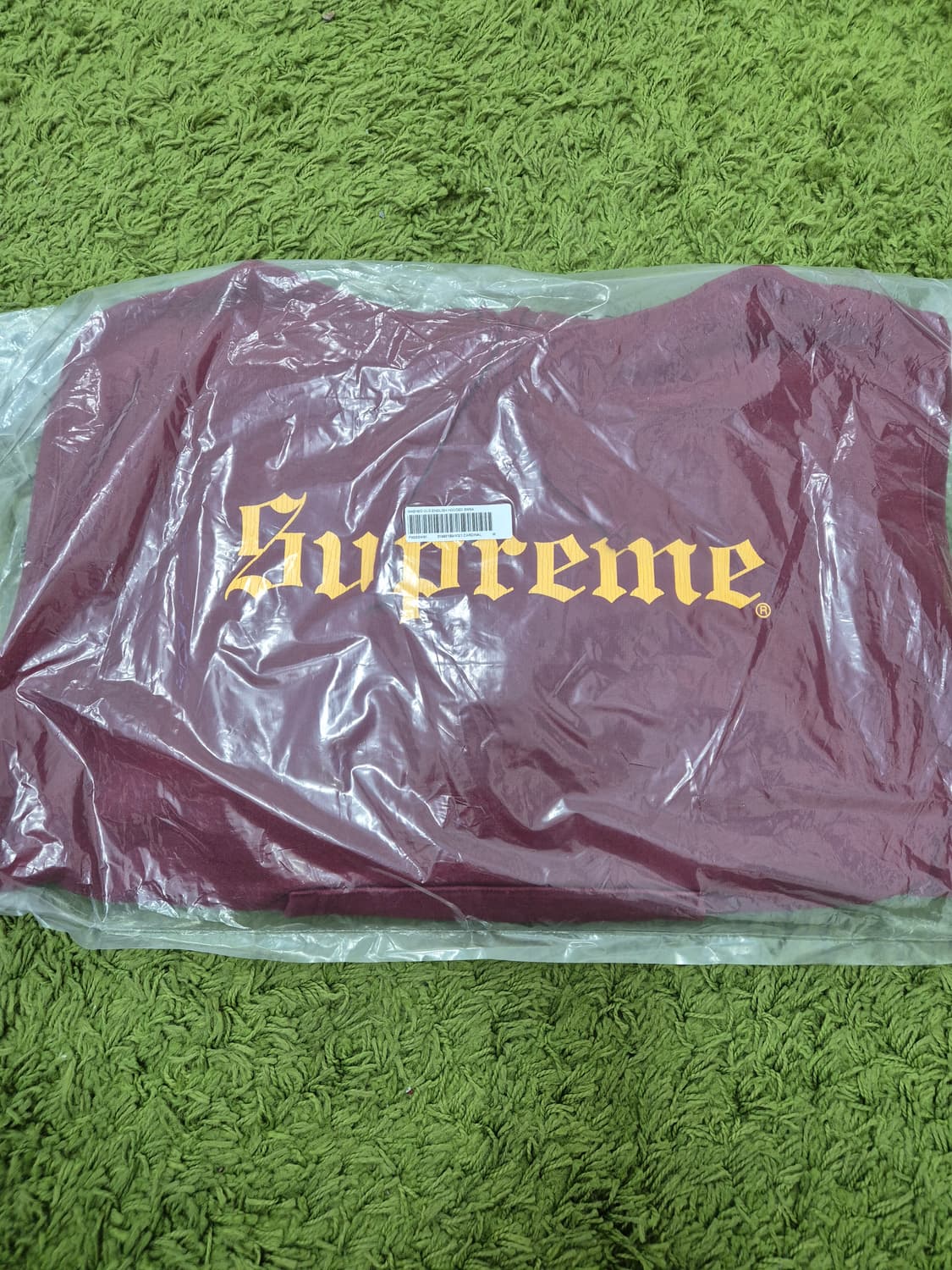 supreme washed old english hooded 상품이미지3