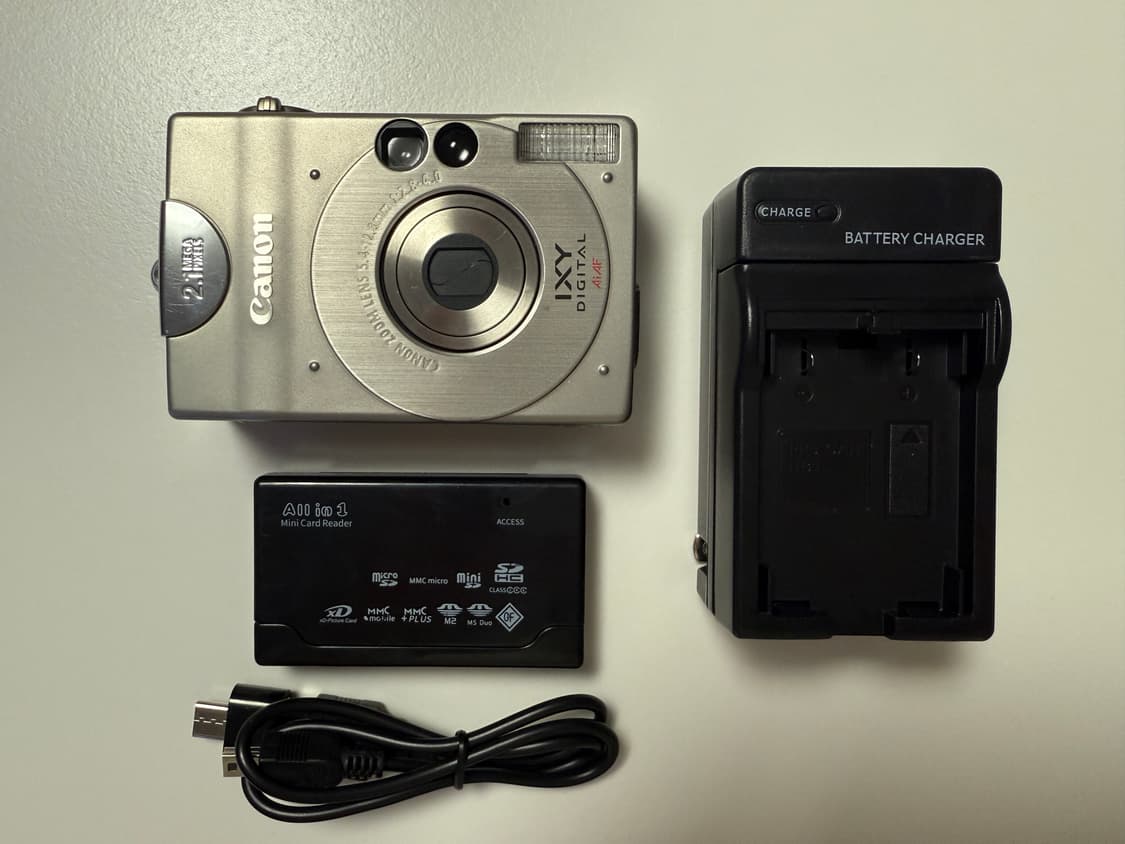 초창기 희귀템) CANON ixy Digital 2000 빈티지 디카 상품이미지1