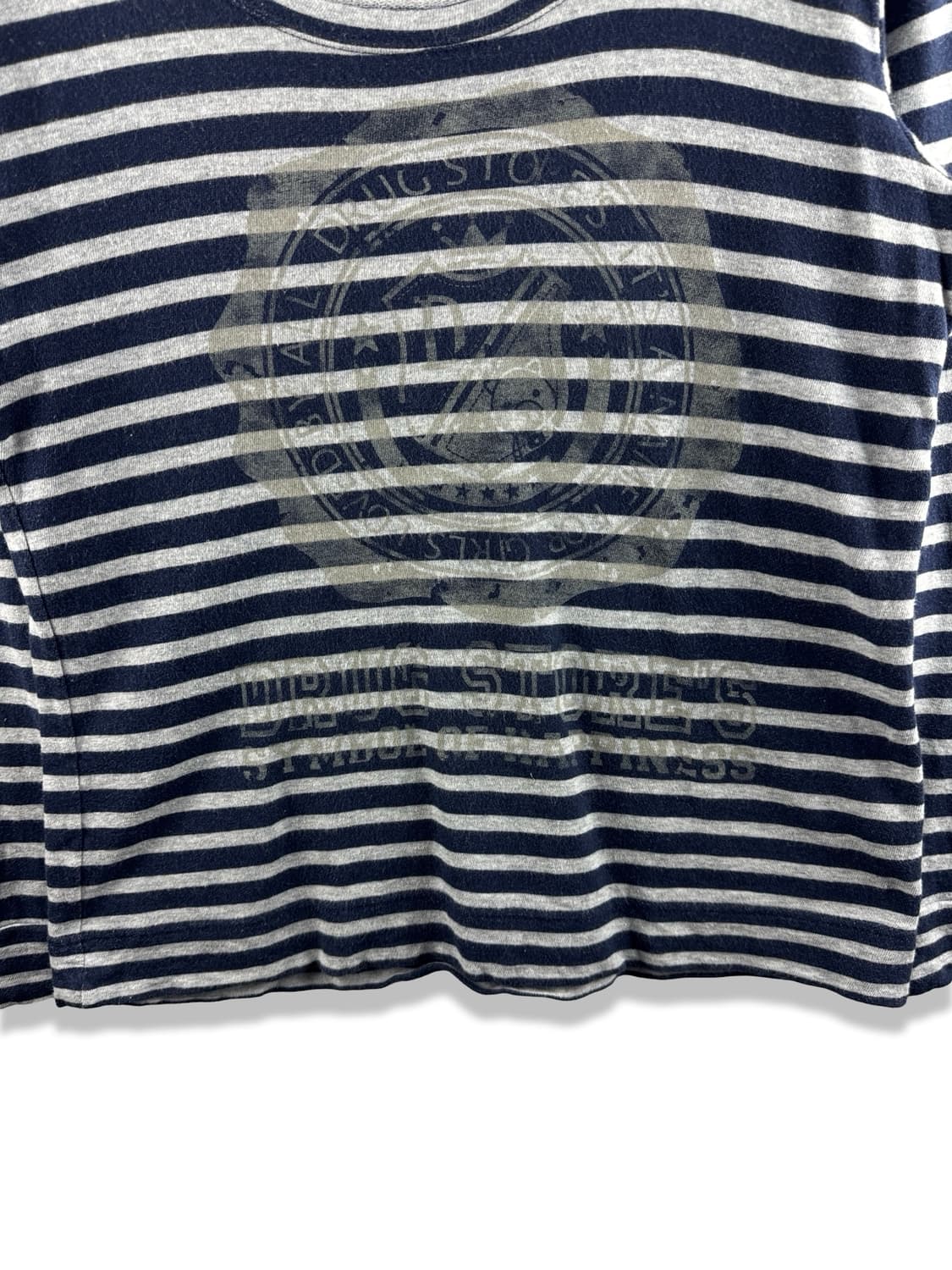 JPN Y2K 드럭스토어 스트라이프 롱슬리브2859 상품이미지4