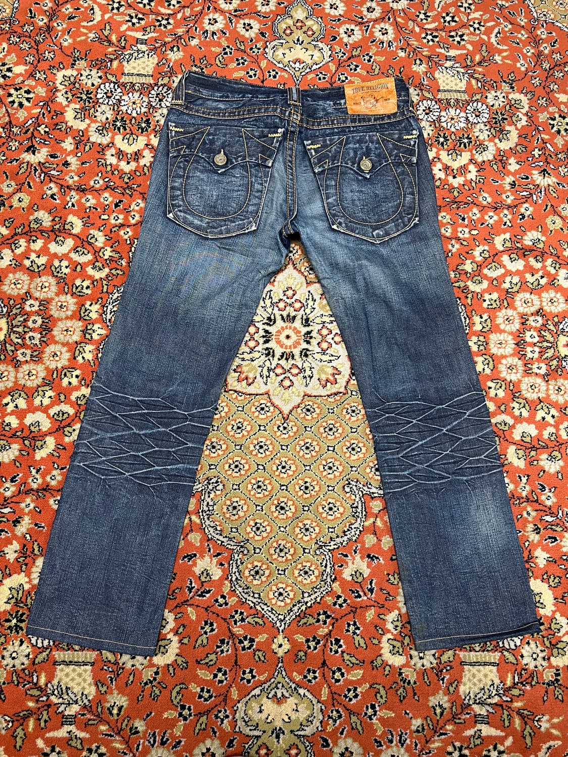 [34] 트루릴리전 패치 데님 팬츠 상품이미지2