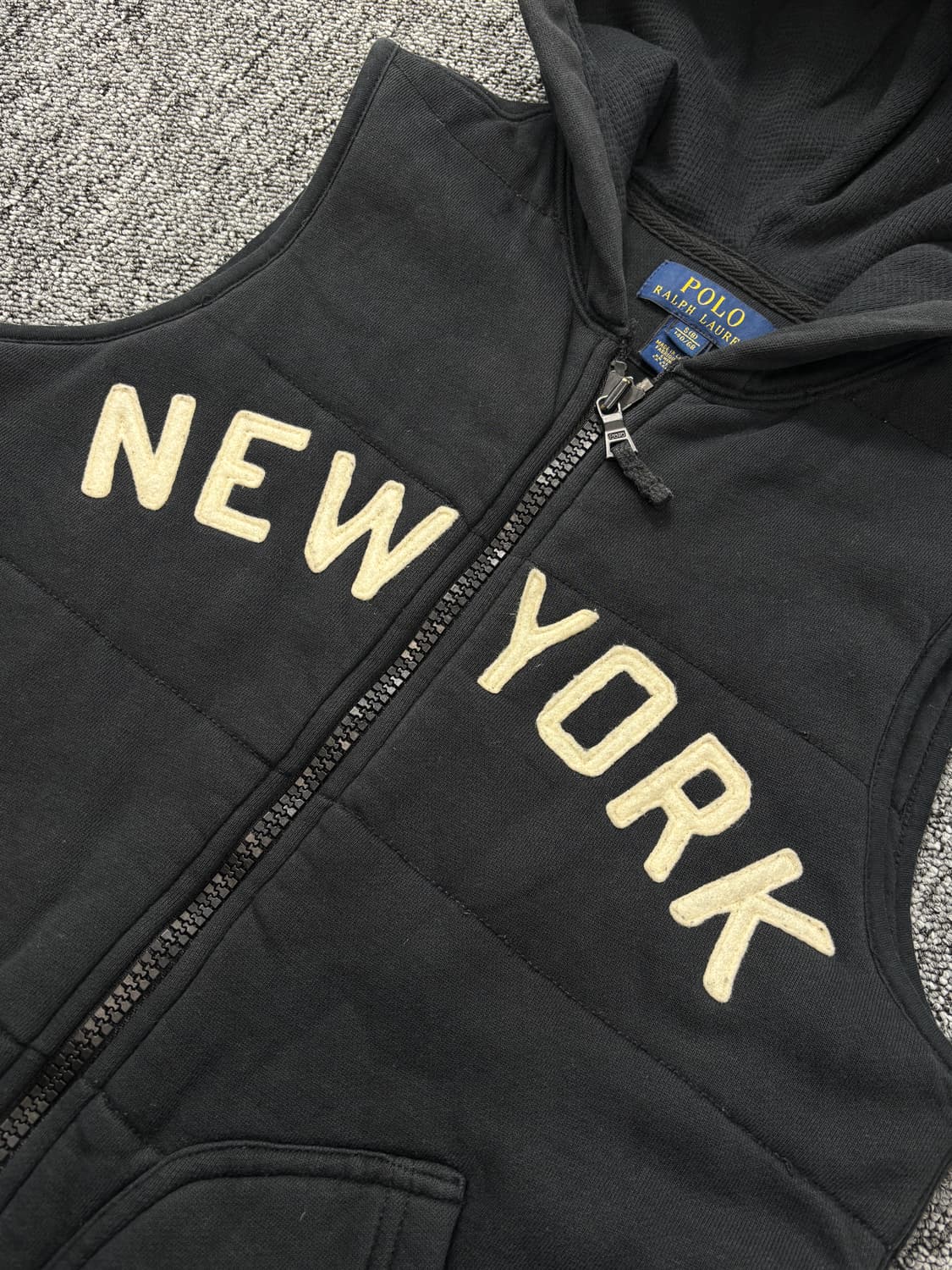 폴로 랄프로렌 뉴욕 후드 베스트 S 상품이미지3
