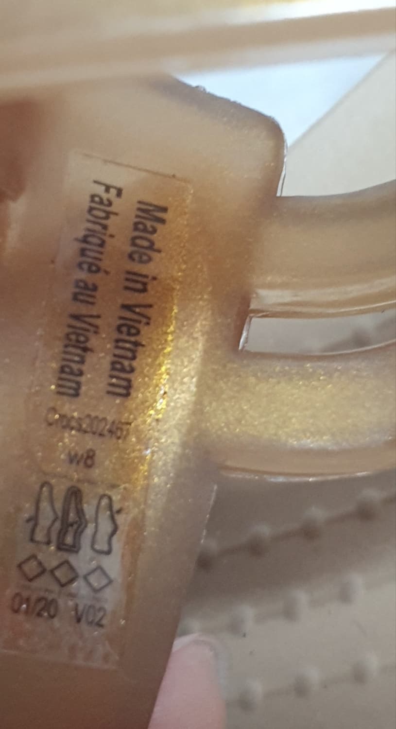 미사용 크록스 여성 샌들 이사벨라 T스트랩 202467-854 250mm 상품이미지6