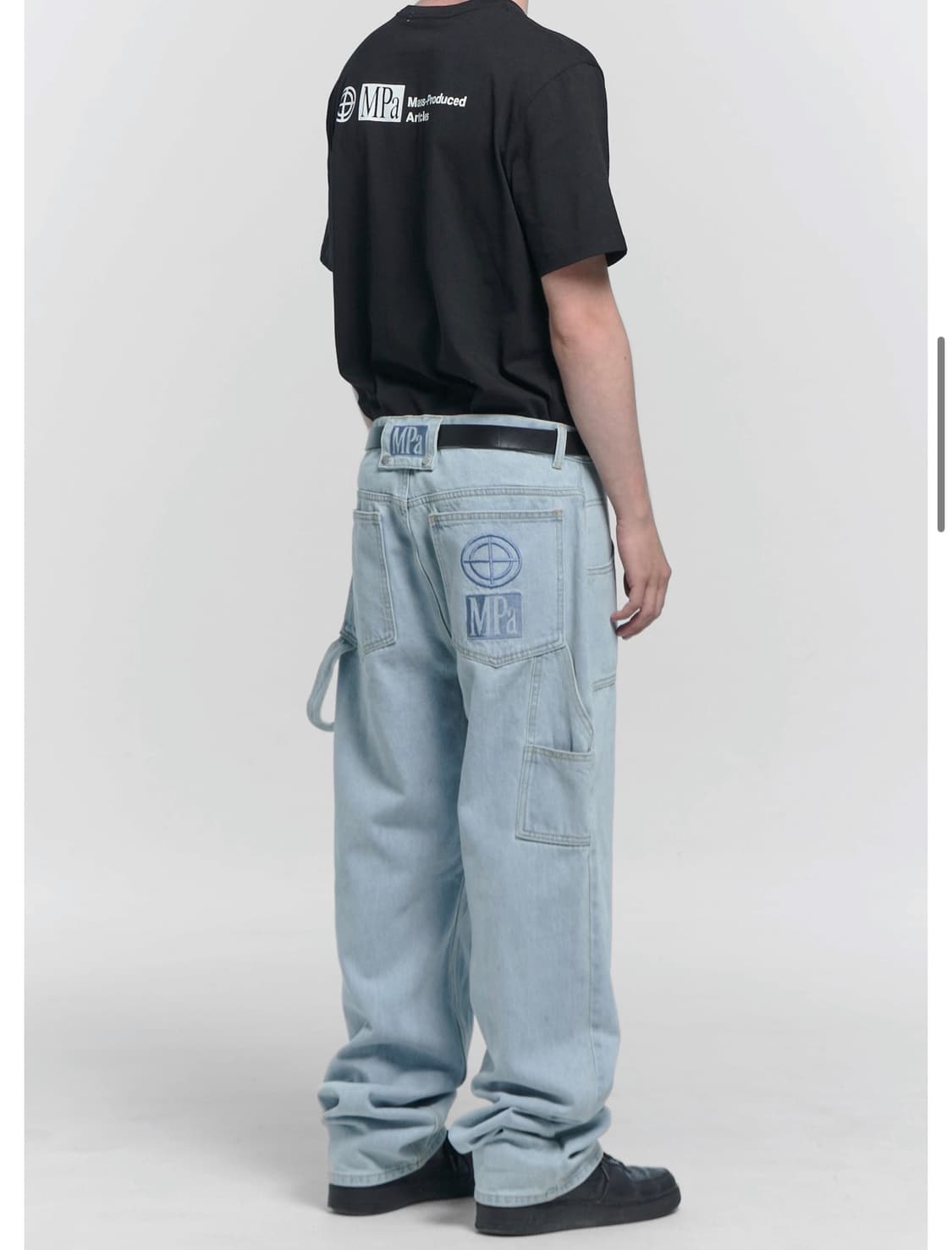 구해요) MPa PAINTER DENIM PANTS blue S 상품이미지1