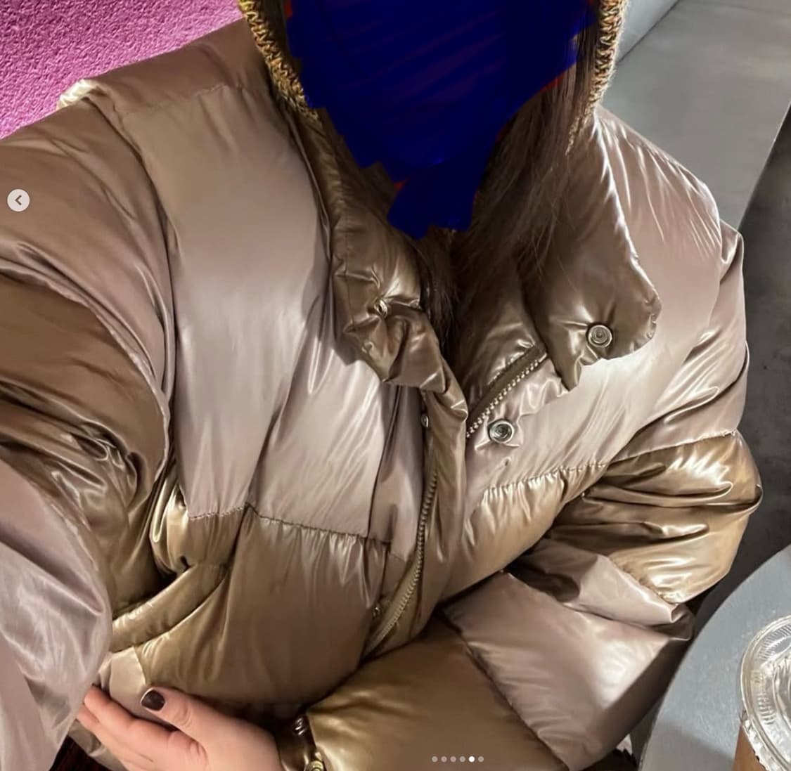 스탠드얼론 투톤 패딩 상품이미지8