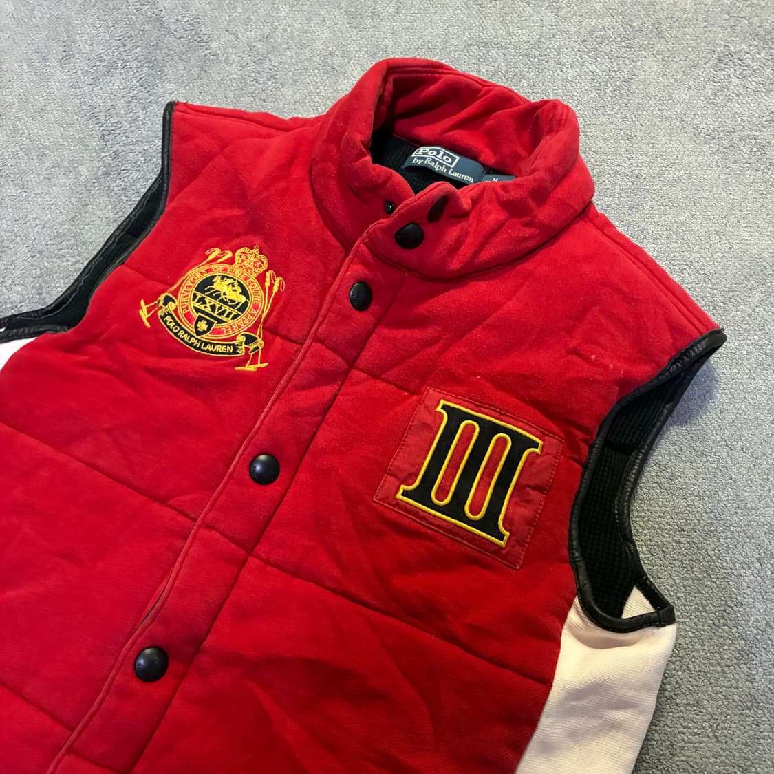 폴로 랄프로렌 이탈리아 패딩 베스트 M 상품이미지2