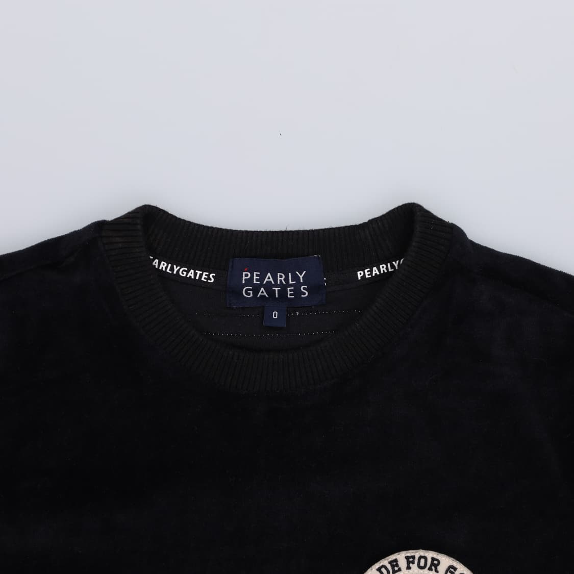 90 파리게이츠 골프 벨벳 세무 맨투맨 긴팔티 4206 상품이미지6