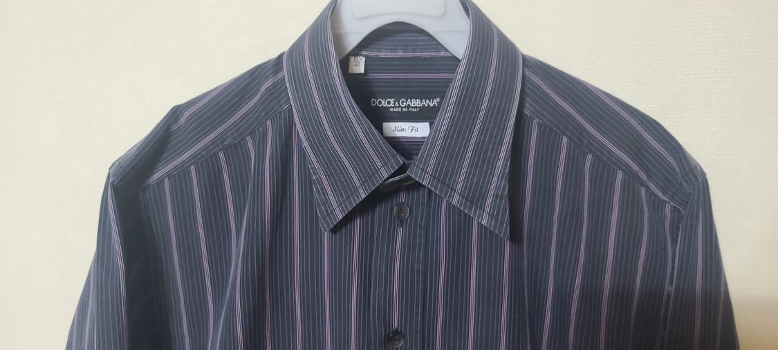 Dolce & Gabbana 돌체앤가바나 남성 스트라이프 셔츠 슬림핏 상품이미지4