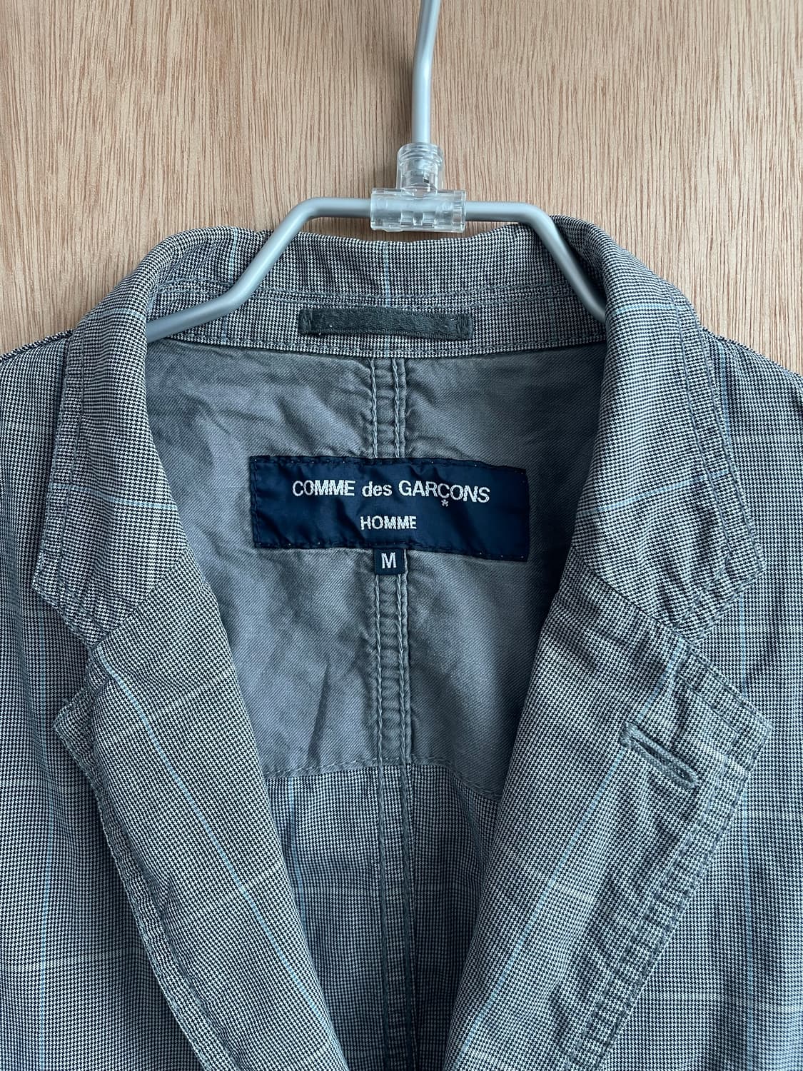 꼼데가르송 옴므 백 라인 자켓 상품이미지6