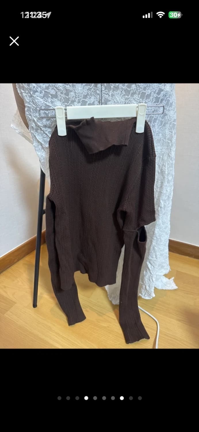 앤더슨벨 컷아웃니트 임보라착용 상품이미지1