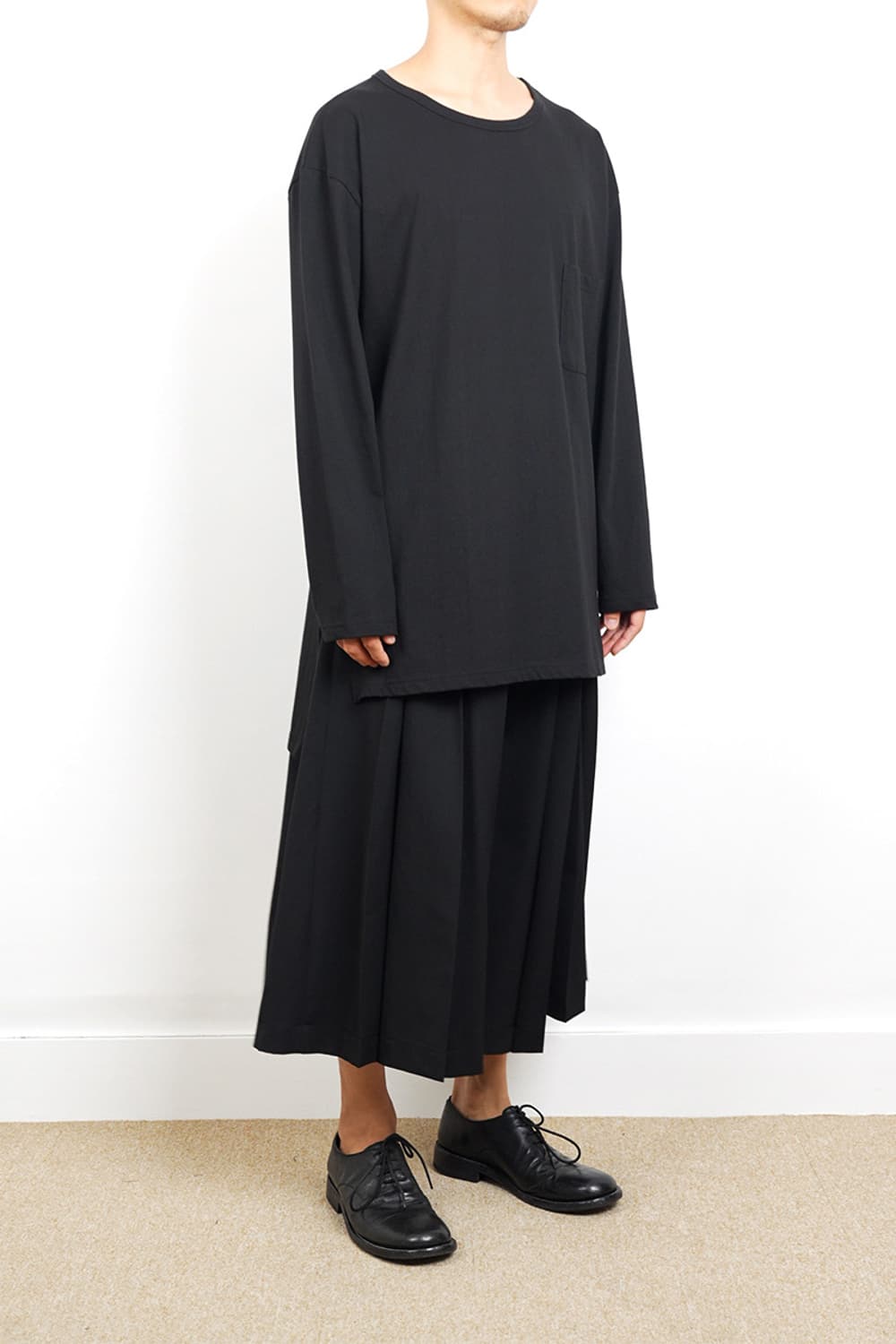 한블랙 코튼 롱슬리브 001 상품이미지2