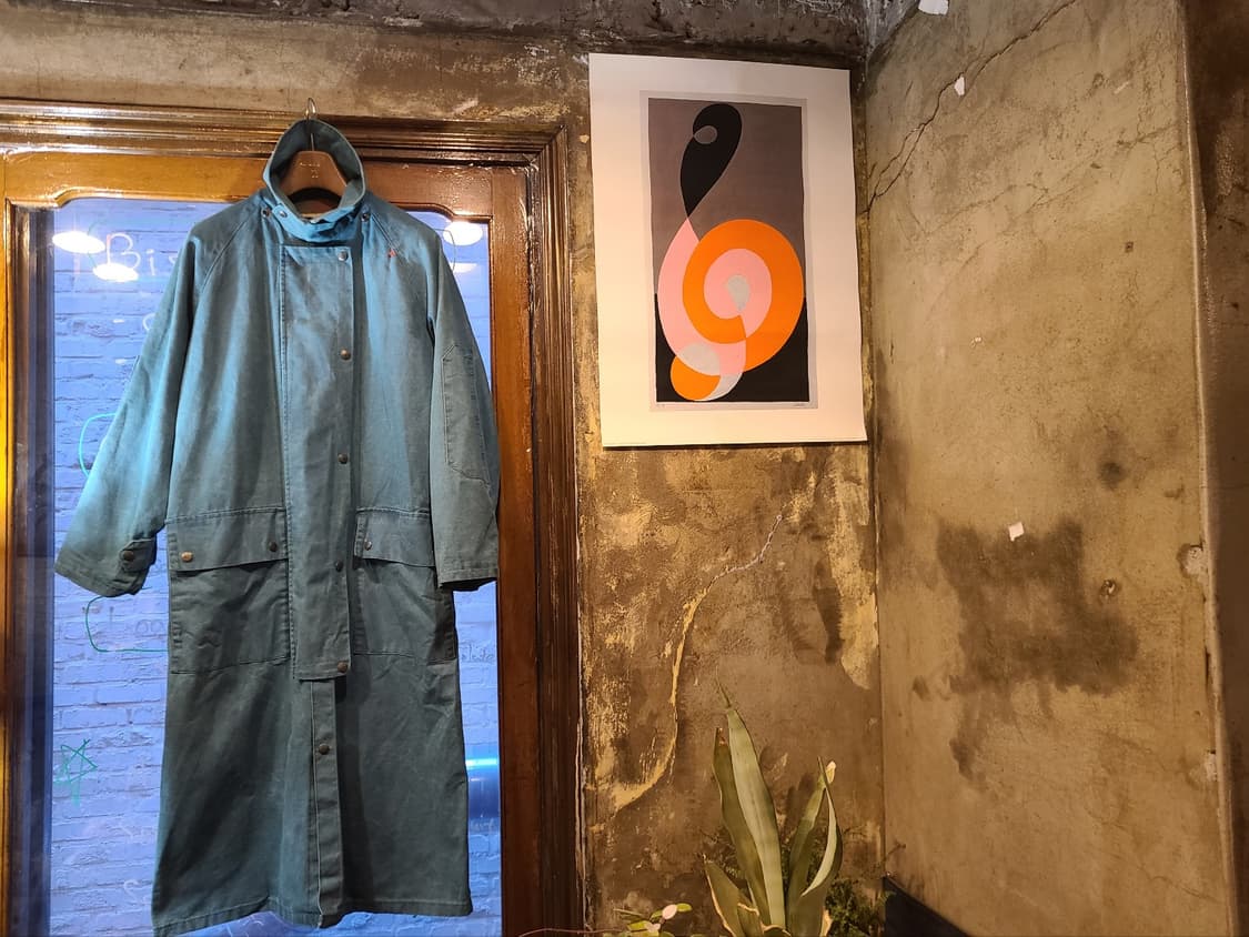 90'S 호주 수렵용아웃도어 코트  상품이미지10