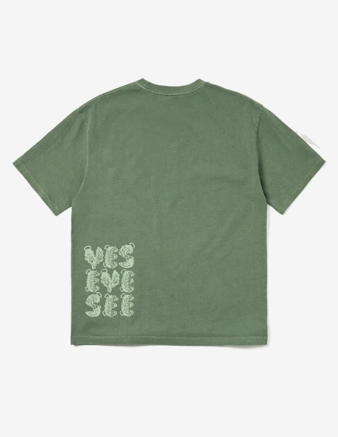 Y.E.S x Tappei Angel Pigment Tee Green S 상품이미지2