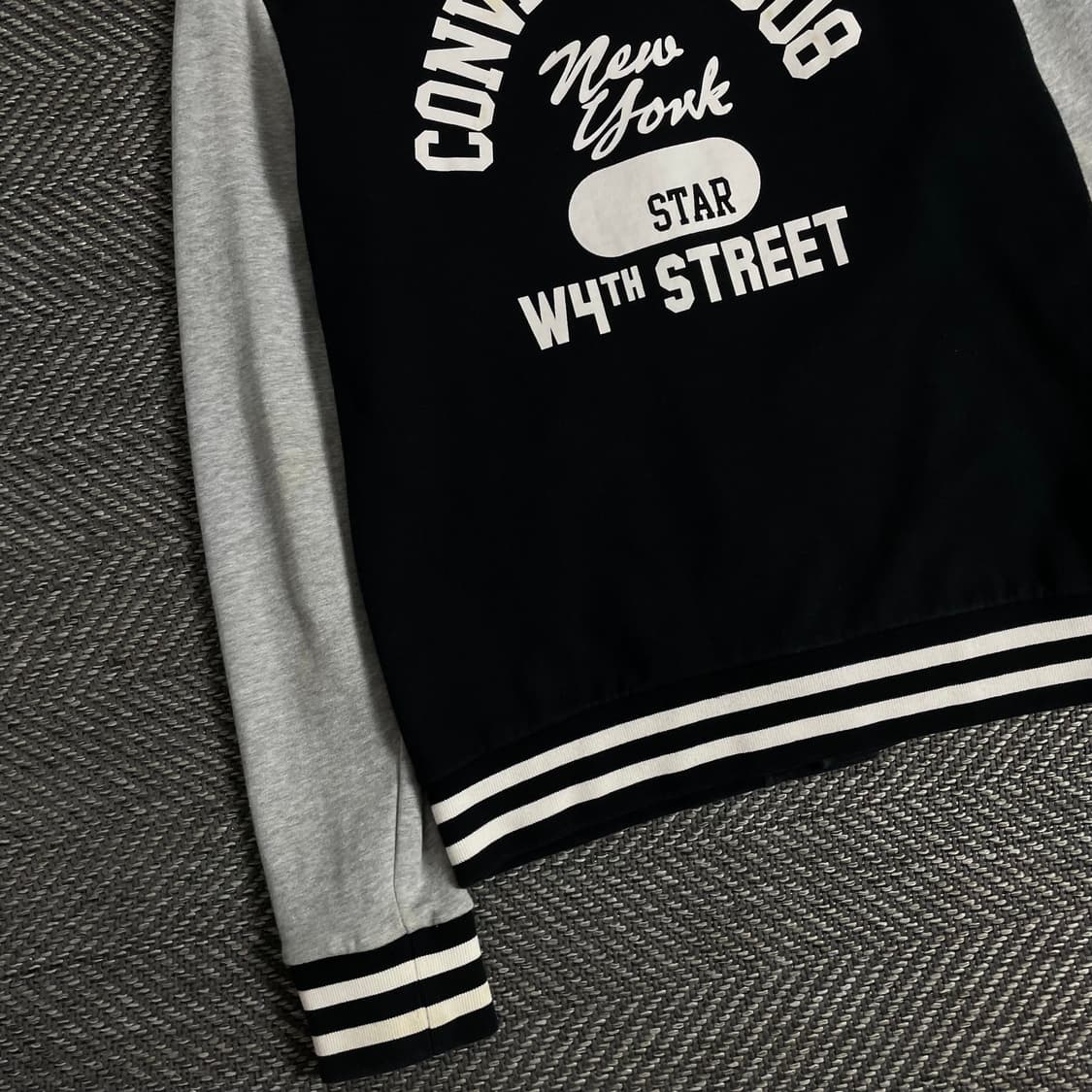 00s 컨버스 빅로고 올드스쿨 스웻 바시티 자켓o 3361 상품이미지3