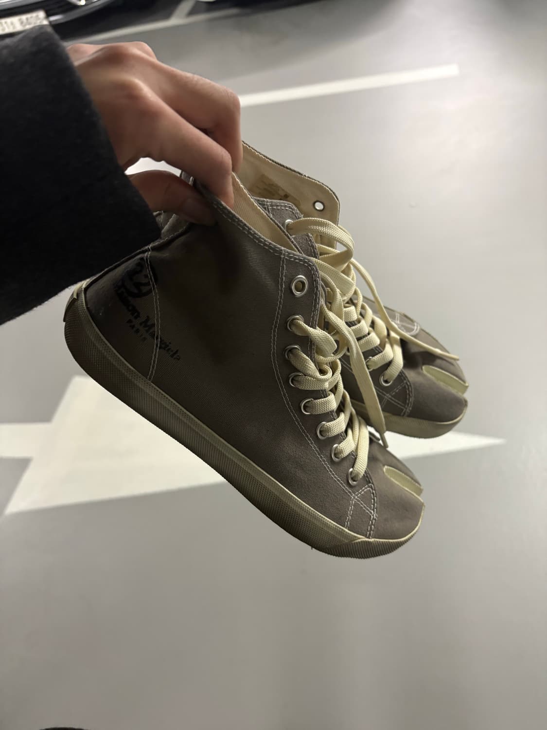 40) 마르지엘라 타비 하이탑 스니커즈 상품이미지1