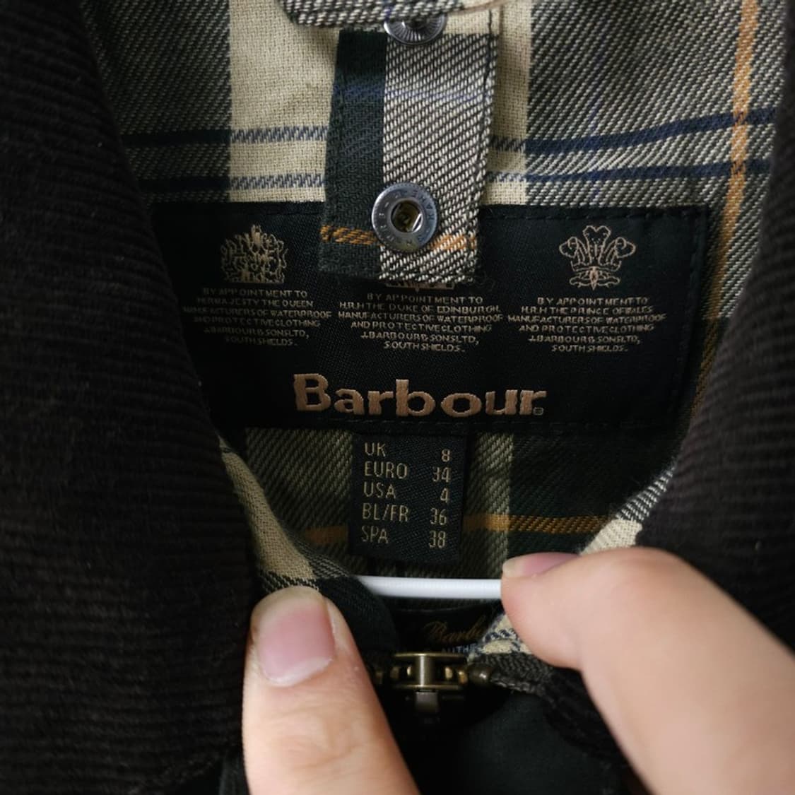 바버 왁스자켓 M 상품이미지4