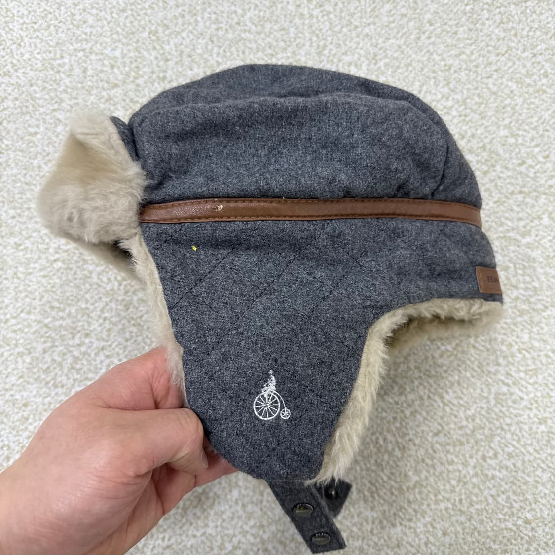 [L] 빈폴 트루퍼 햇 귀도리 군밤모자 0119T2 상품이미지2