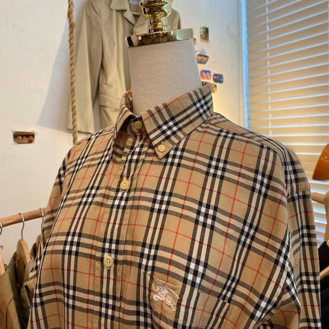 버버리 노바체크 셔츠 상품이미지4