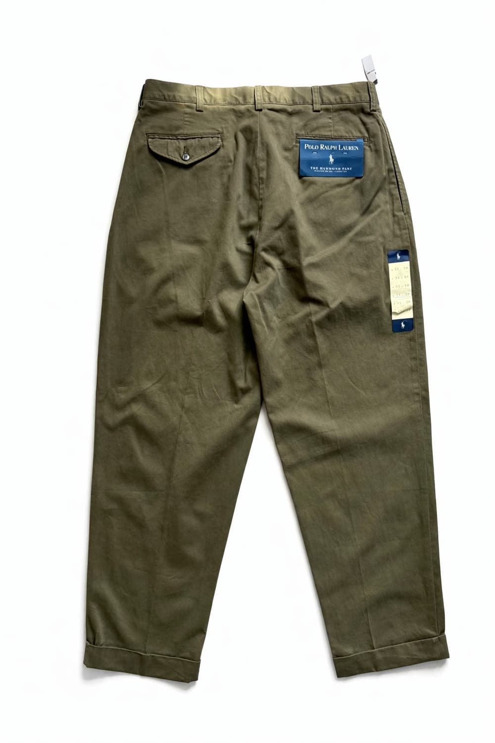 폴로 랄프로렌 HAMMOND 클래식 팬츠 34" 데드스탁 상품이미지8
