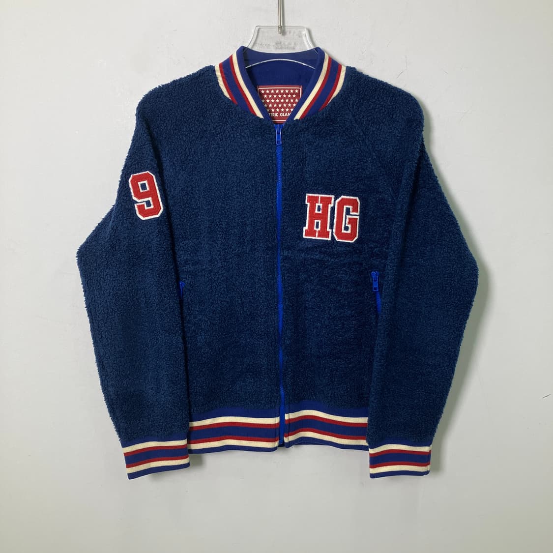 히스테릭 글래머 블루 플리스 집업 자켓  상품이미지1