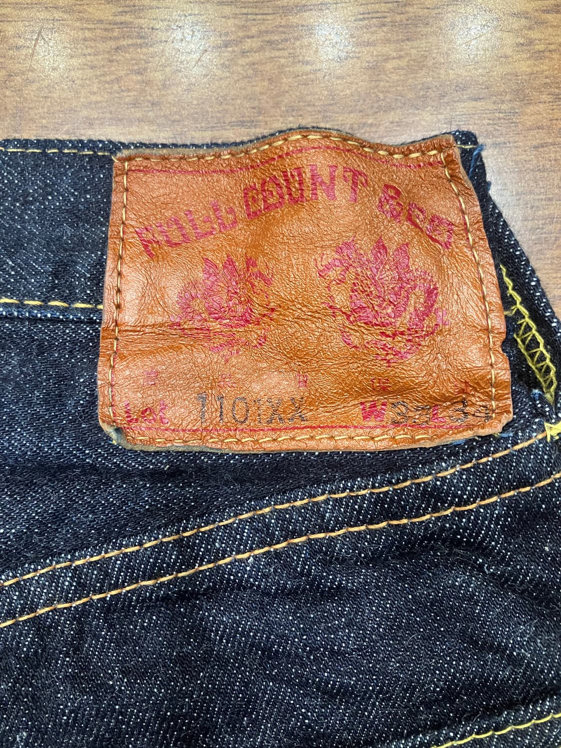 풀카운트 1101XX 헤비온스 데님팬츠 상품이미지7