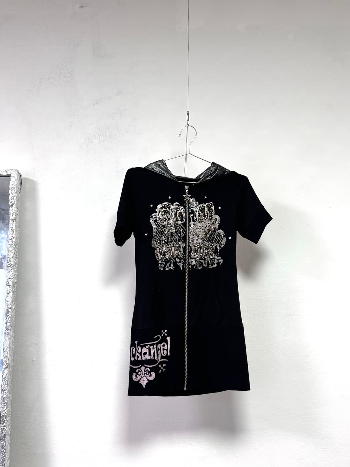 japanese vintage cubic hooded zip-up 상품이미지1