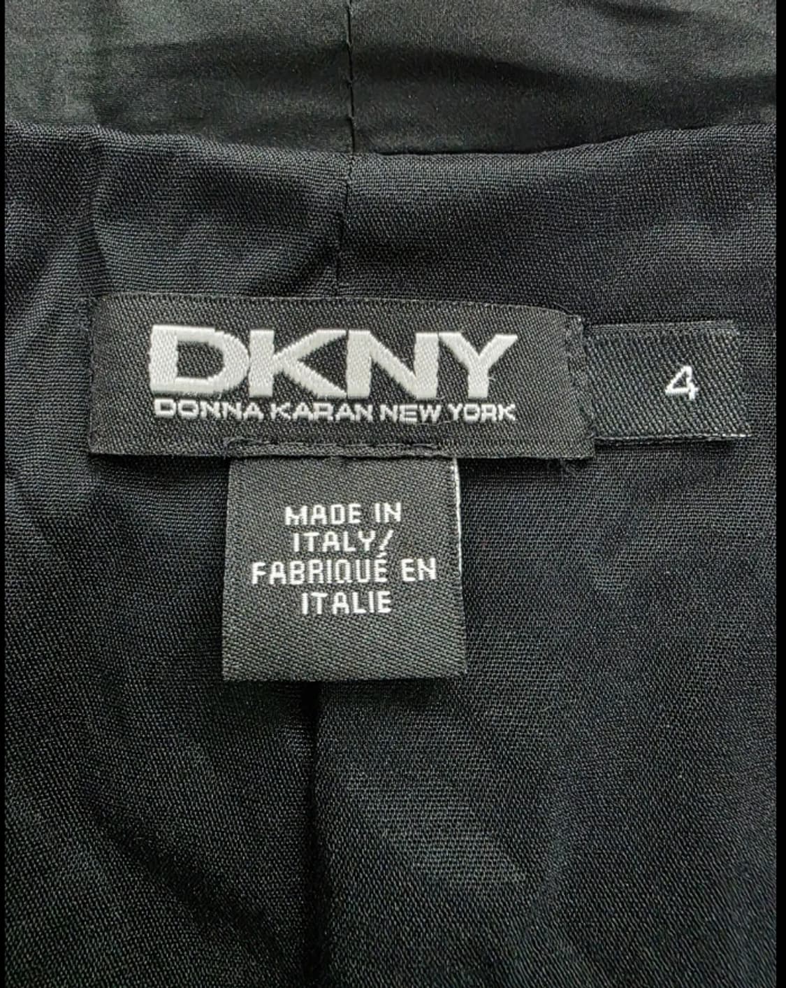 DKNY 디케이앤와이 블랙 리본 블라우스/자켓 ~55반 상품이미지6