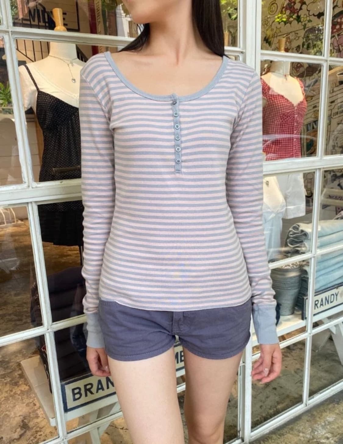 브랜디멜빌 젤리 스트라이프 탑 상품이미지1