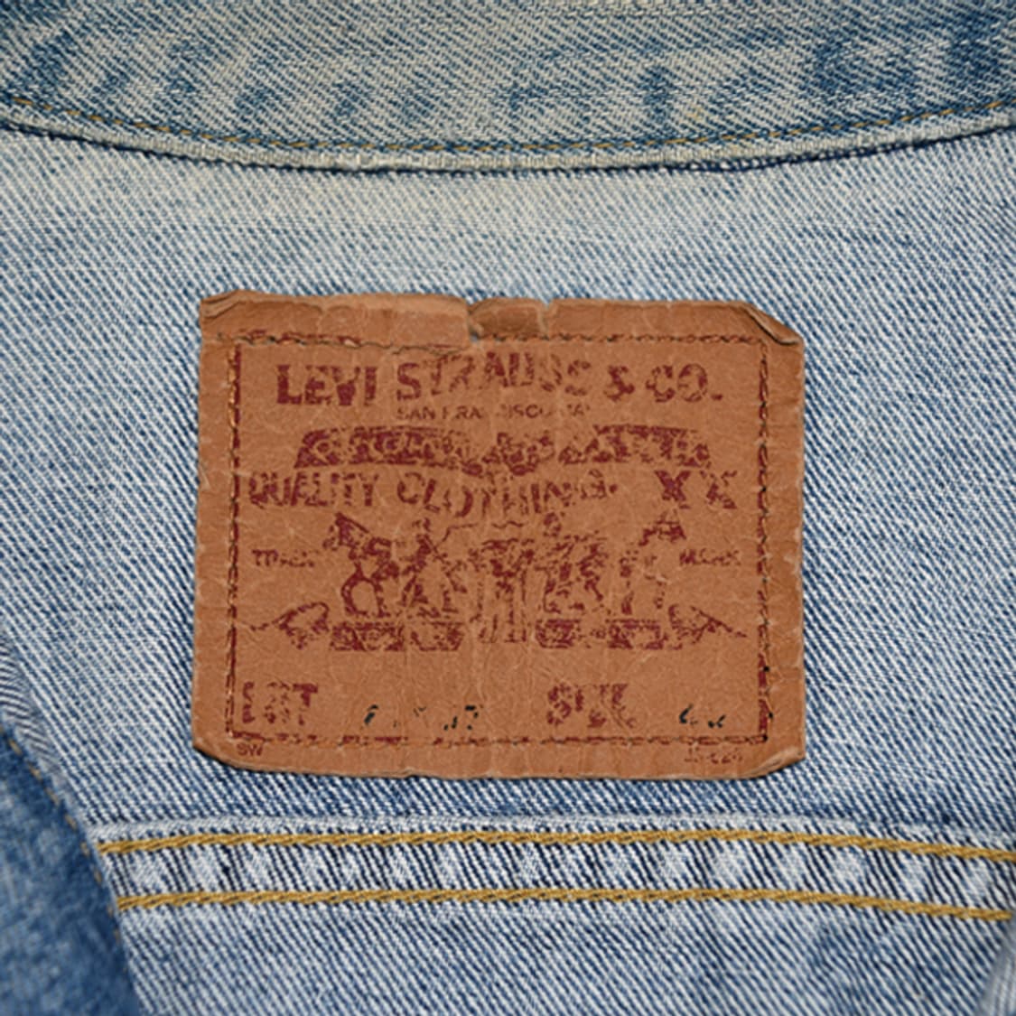 90s Levis 71557-0206 빈티지데님자켓 상품이미지9