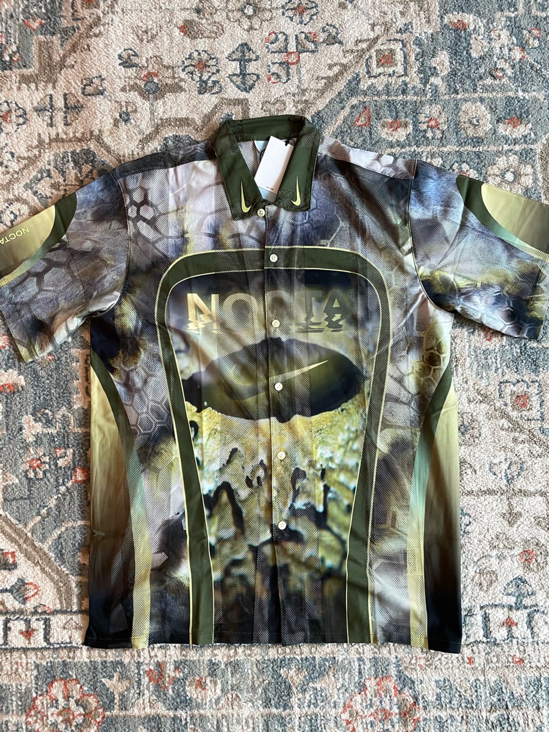 나이키 x 드레이크 녹타 오팔 티토 닉스 숏슬리브 탑(새제품. S) 상품이미지1