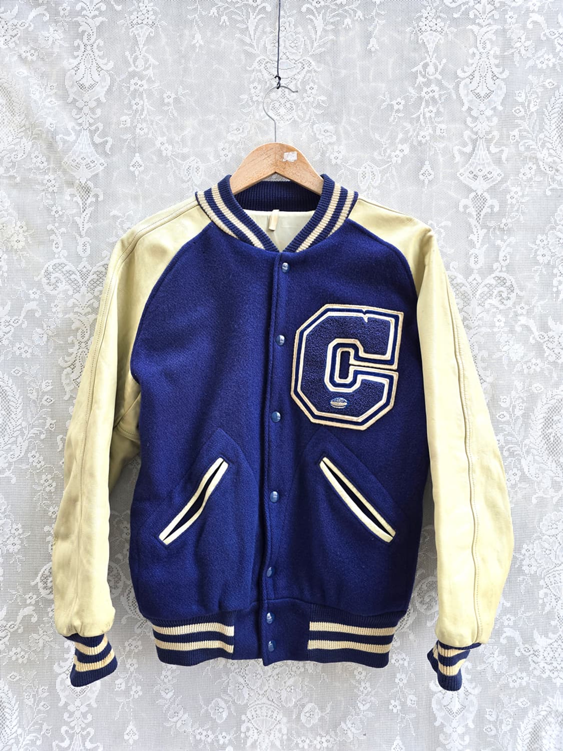 60-70s 라슬러 니팅 레터맨 바시티 (made in usa) 상품이미지1