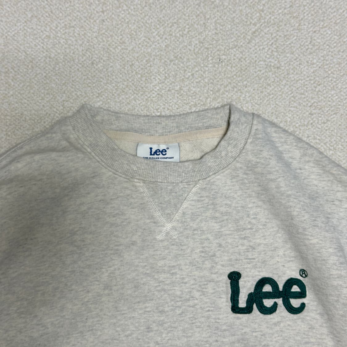 Lee 자수 로고 맨투맨 상품이미지5