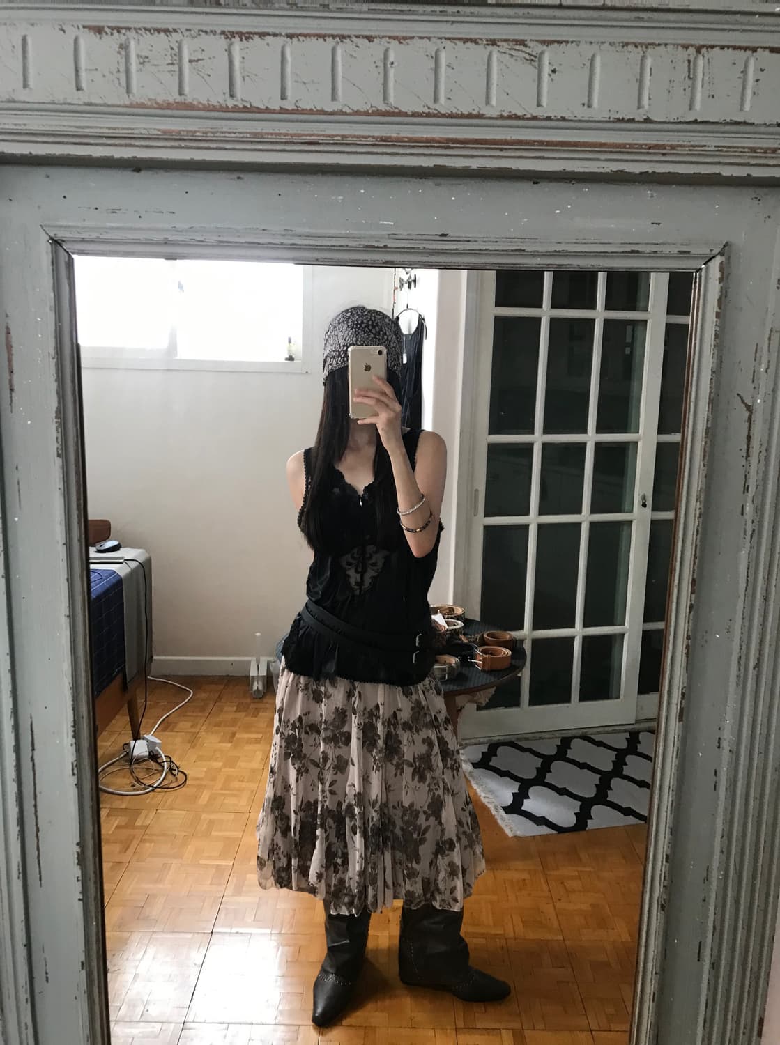 vintage lace sleeveless 상품이미지7