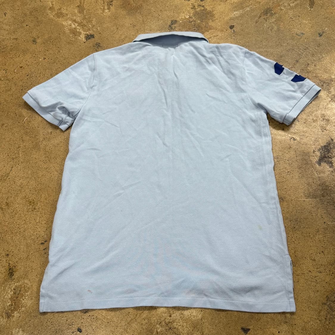 폴로 랄프로렌 소라 하늘 빅포니 카라 반팔 티셔츠 상품이미지4