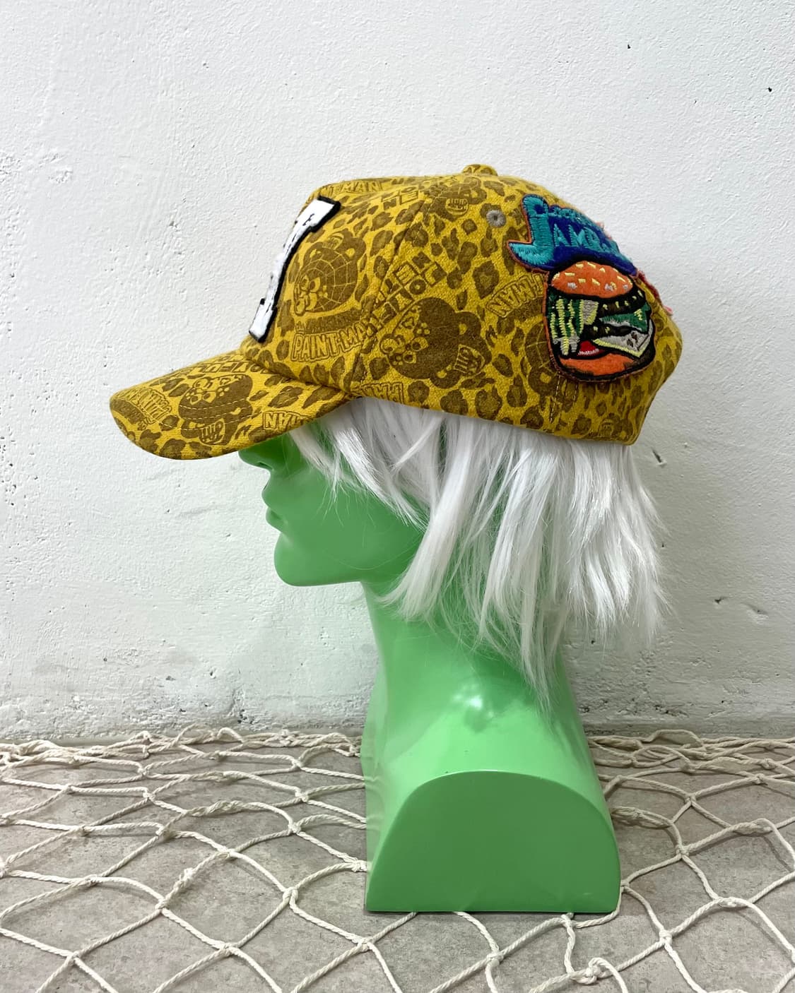 Hamburger Heart American Leopard Cap  상품이미지3