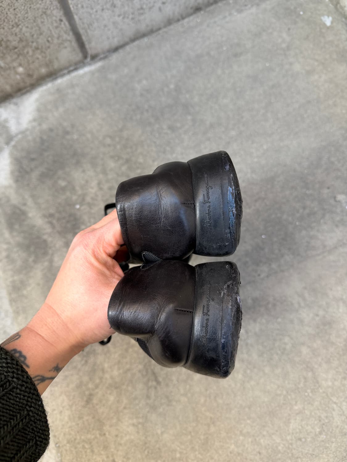 SALVATORE FERRAGAMO LOW FLAT SHOES 페레가모 상품이미지7