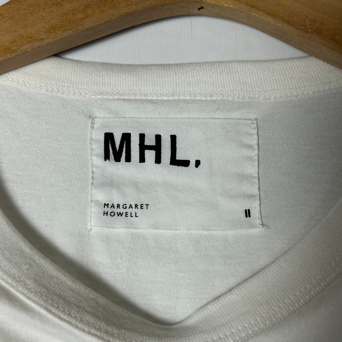 [MHL] 마가렛호웰 MHL 로고 포켓 반팔티셔츠 상품이미지4