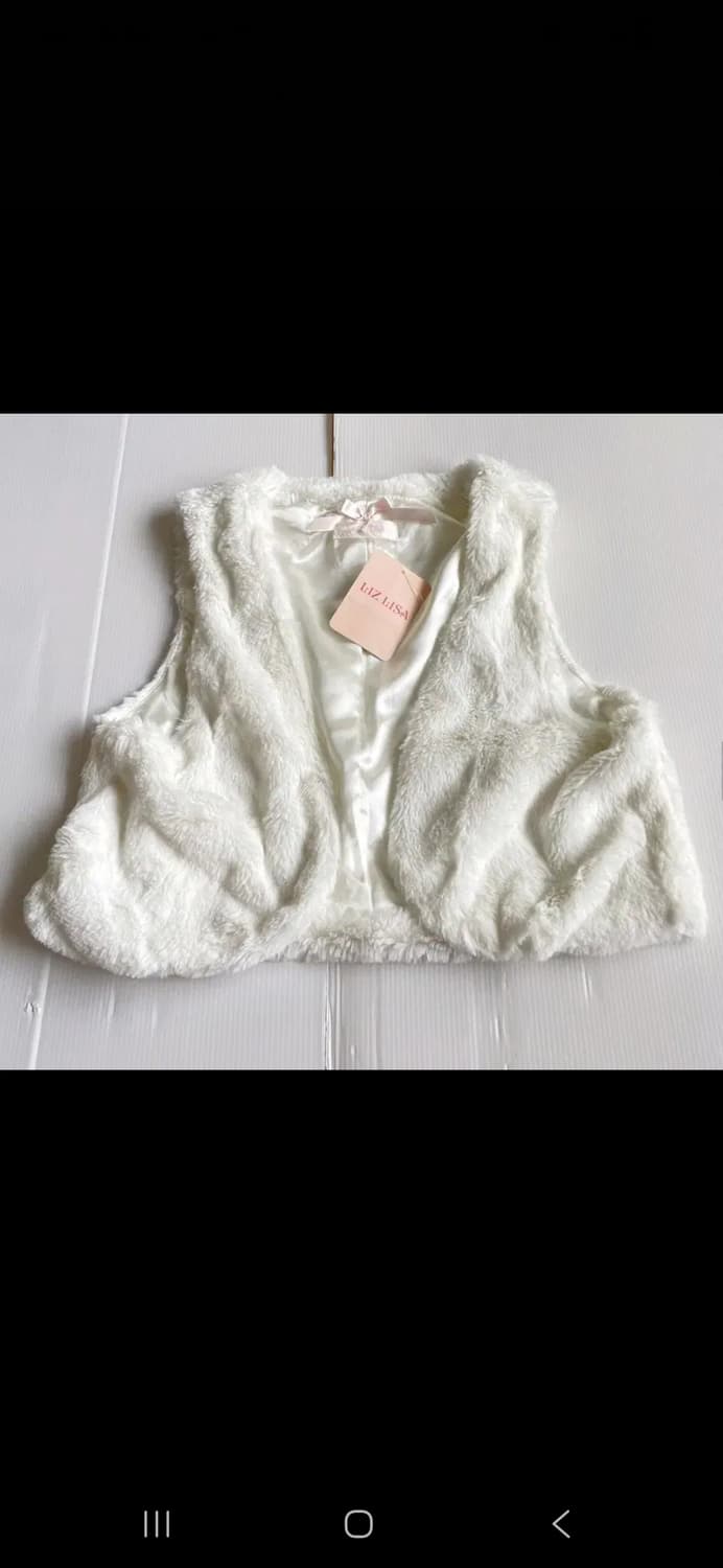 Lizlisa 리즈리사 퍼 조끼 상품이미지1