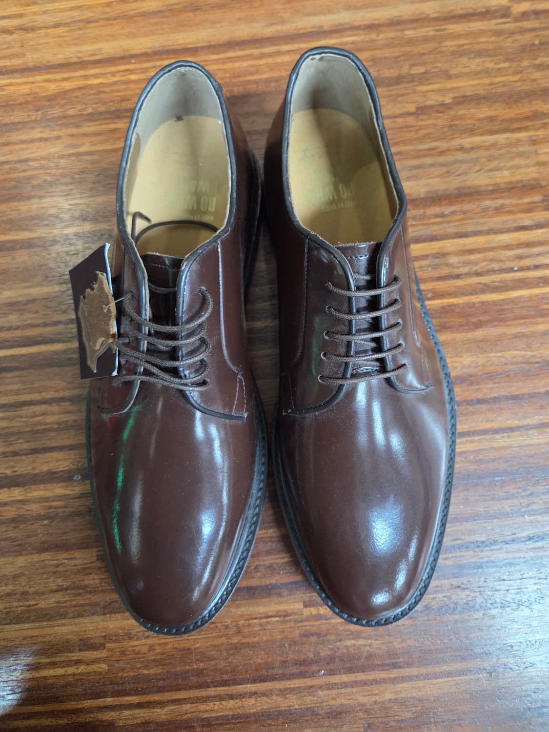 슈펀 더비슈즈 280 초콜릿 상품이미지3