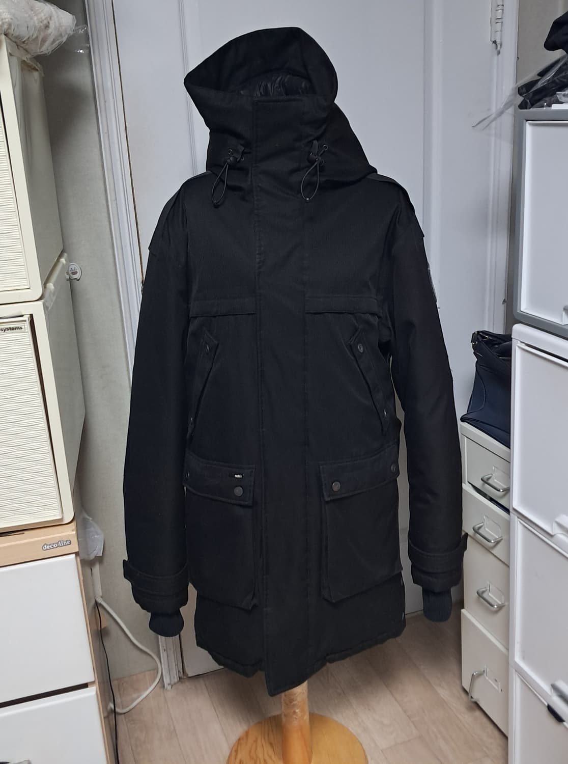 노비스 남성 야테시 패딩 다운파카S/P사이즈(95~날씬100추천) 상품이미지1