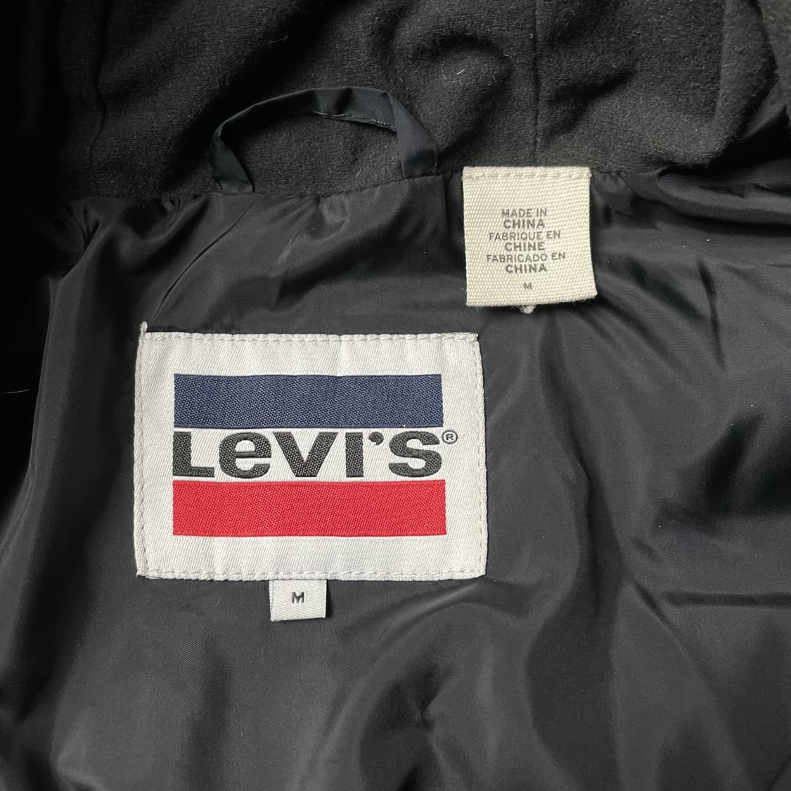 LEVI'S  리바이스 빈티지 블랙 후드 다운자켓 A00311 상품이미지8