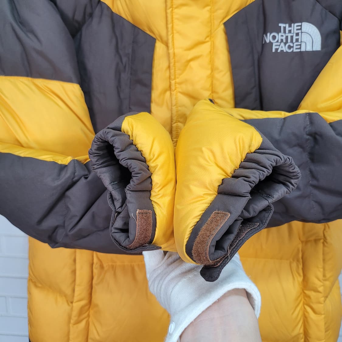 노스페이스 700필 구스다운 후드 패딩 자켓 점퍼 남90 여95 사이즈 상품이미지9