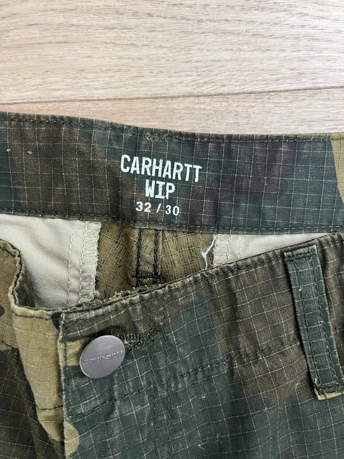 칼하트윕 립스탑 카모플라쥬 카고바지 상품이미지3