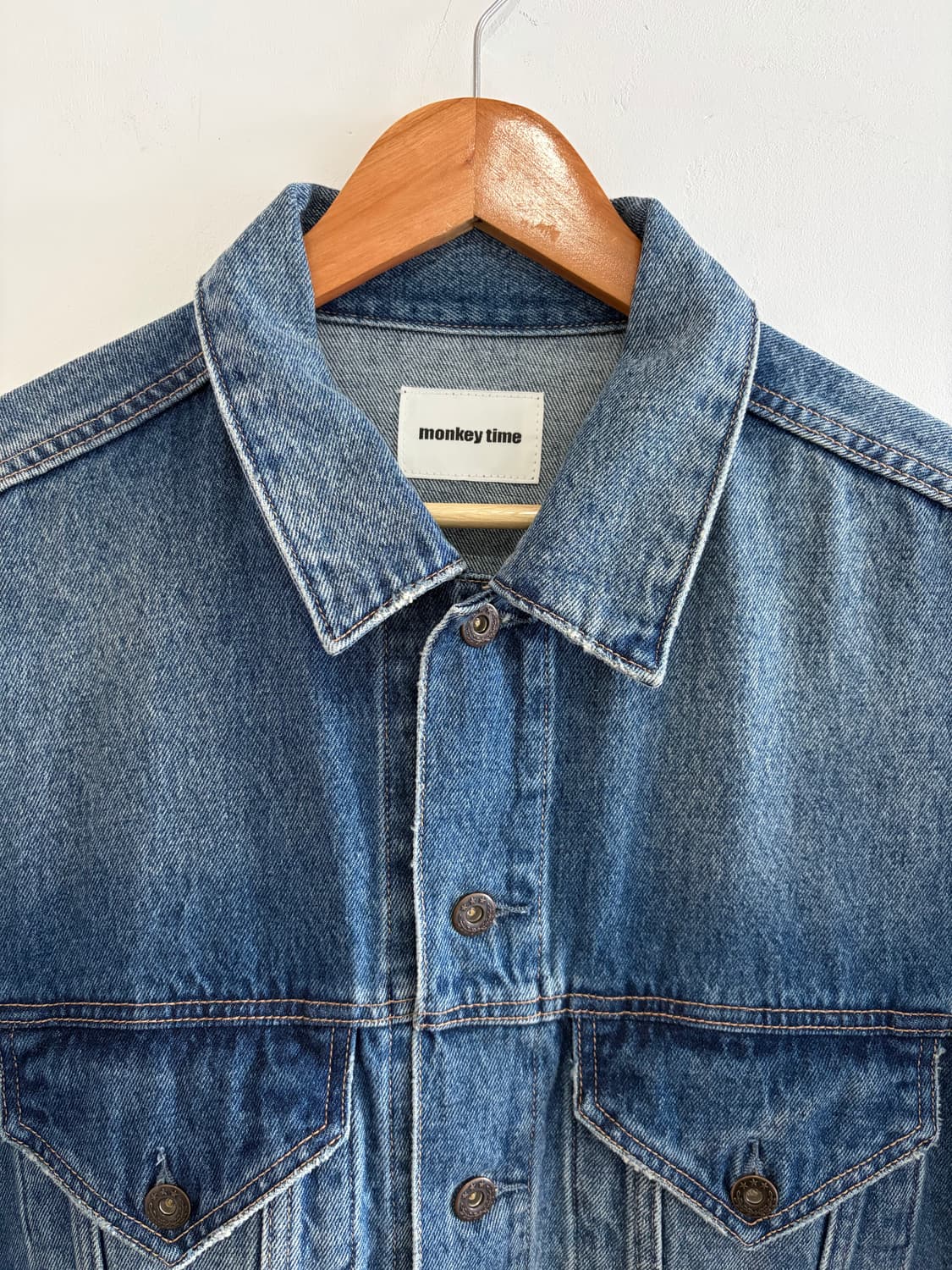 몽키타임  데님 트러커 자켓 상품이미지2