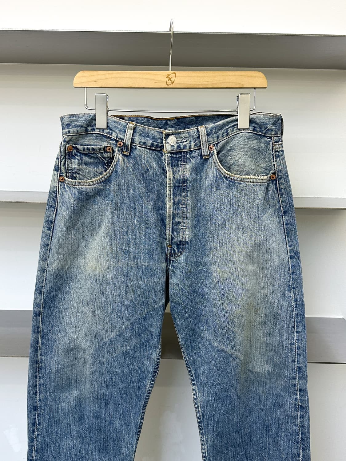 리바이스 501 데님 팬츠 상품이미지3