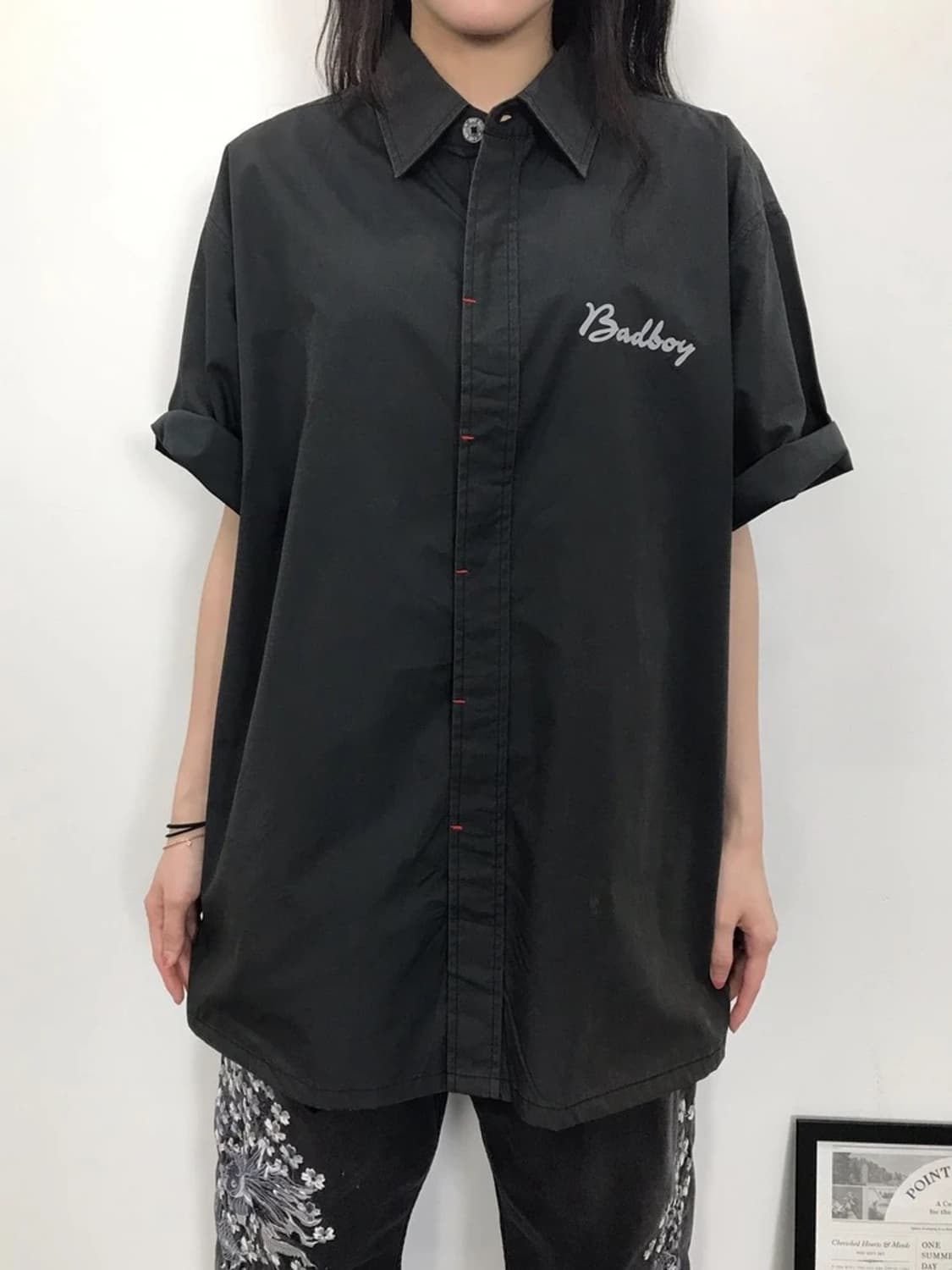 Bad Boy Black Short Sleeve Shirt 상품이미지3